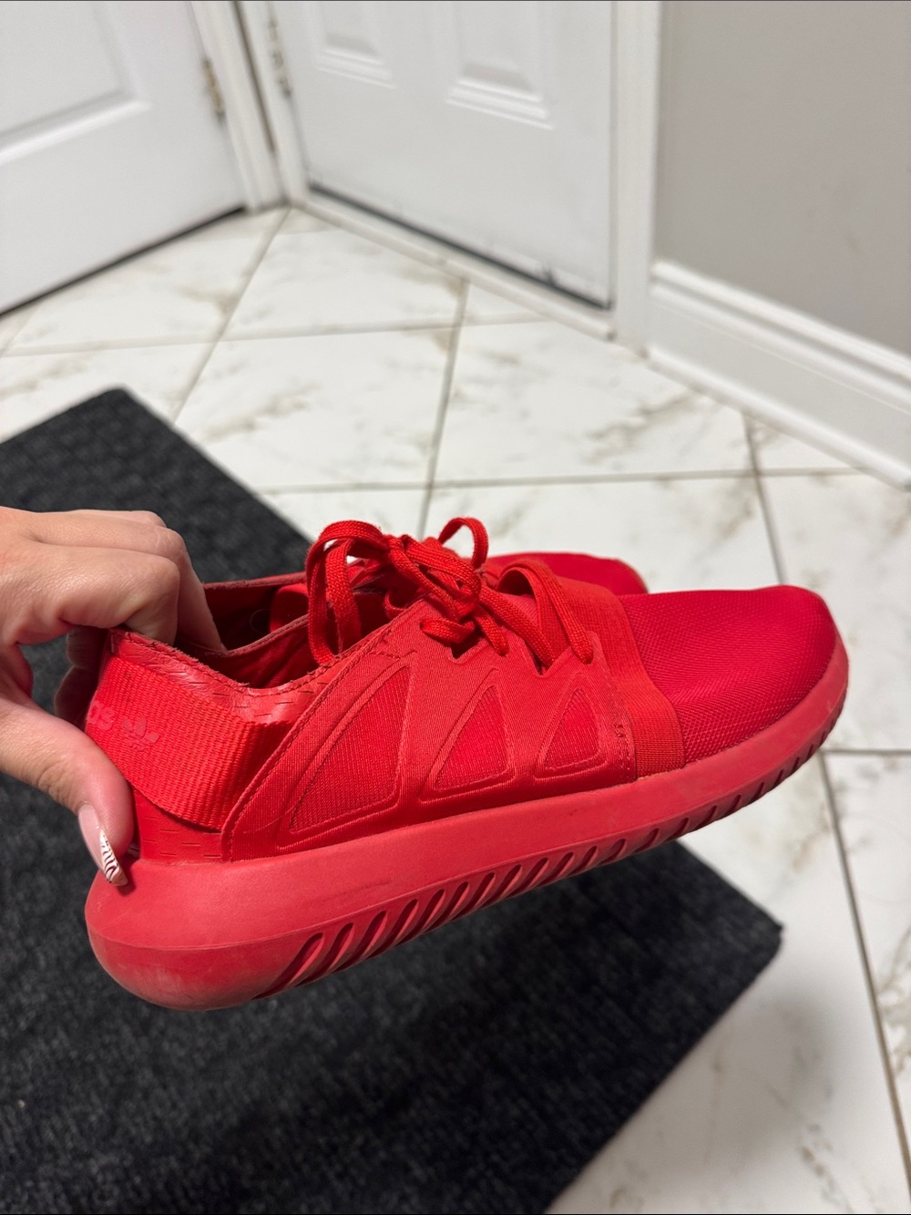 adidas Women's Red Athletic Sneakers